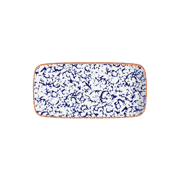 Блюдо прямоугольное 34х16 см ID FINE, Venecia Navy (6)