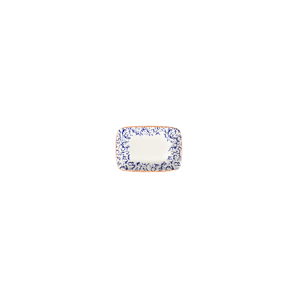 Блюдо прямоугольное 12х8 см ID FINE, Venecia Navy (12)