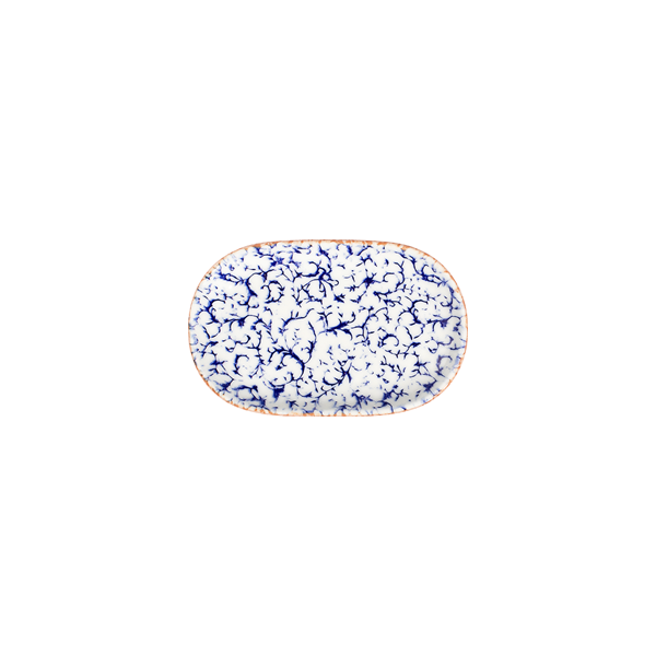 Блюдо овальное 23х15 см ID FINE, Venecia Navy (12)