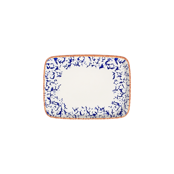 Блюдо прямоугольное 27х20 см ID FINE, Venecia Navy (6)