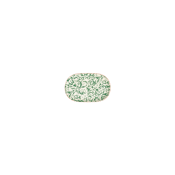 Блюдо овальное 14х9 см ID FINE, Venecia Green (12)