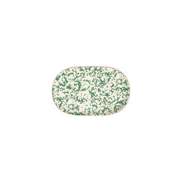 Блюдо овальное 23х15 см ID FINE, Venecia Green (12)