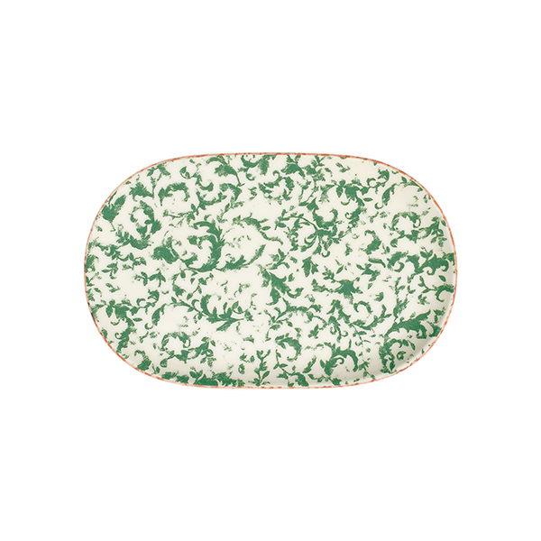 Блюдо овальное 37х24 см ID FINE, Venecia Green (6)