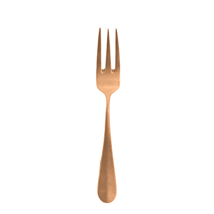 Вилка для торта 14,2 см TABULA, Retro Rose Gold
