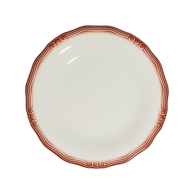 Тарелка 29 см ID FINE, Relic Maroon (6)