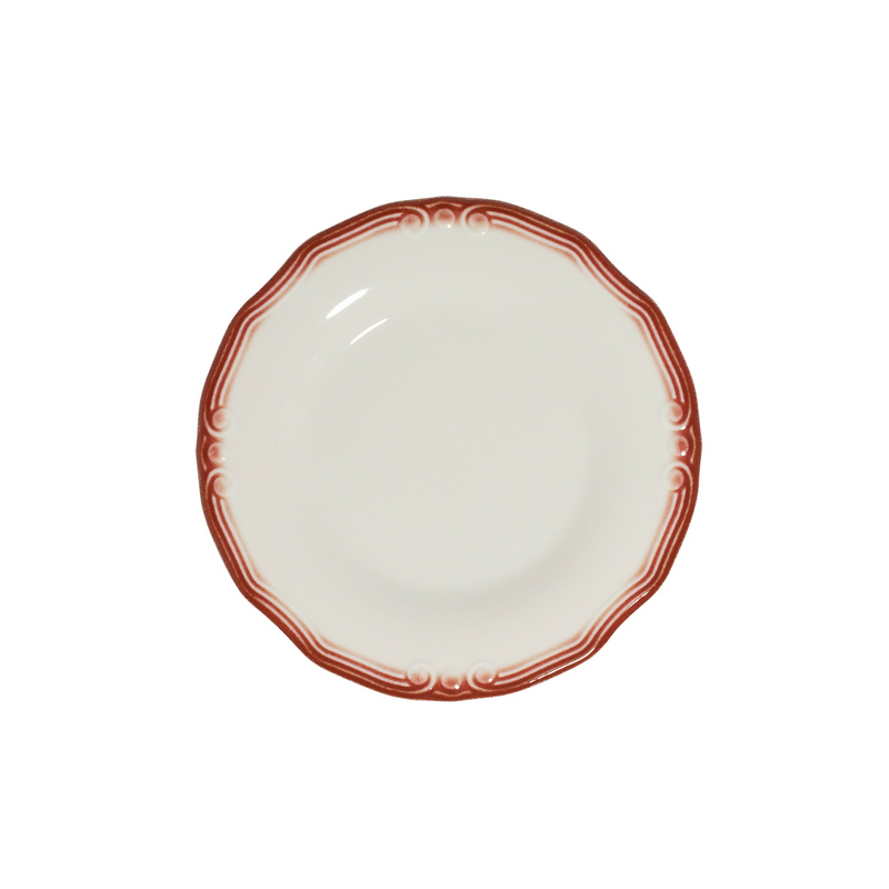 Тарелка 22 см ID FINE, Relic Maroon (12)
