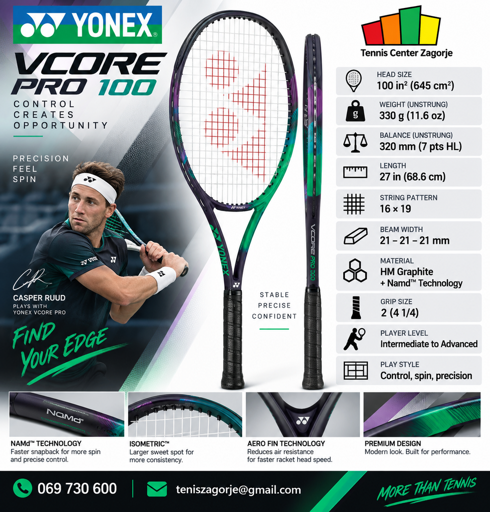 Yonex v core pro 100