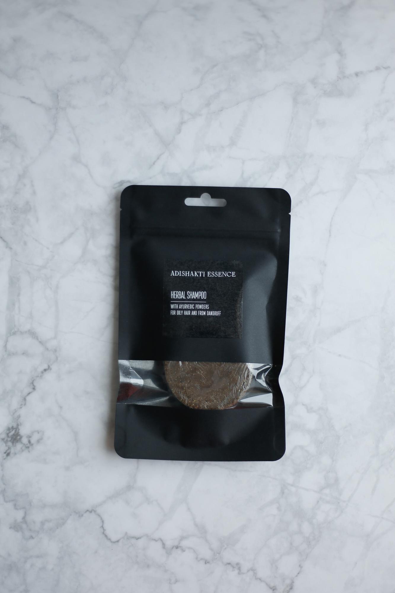 Shampoo Bar HERBAL with ayurvedic powders for oily hair and from dandruff [30 g, 65 g]