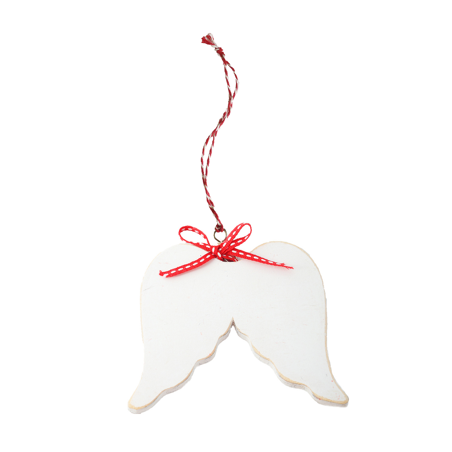 Підвіска ялинкова дерев'яна "Крила ангела" DreamWood