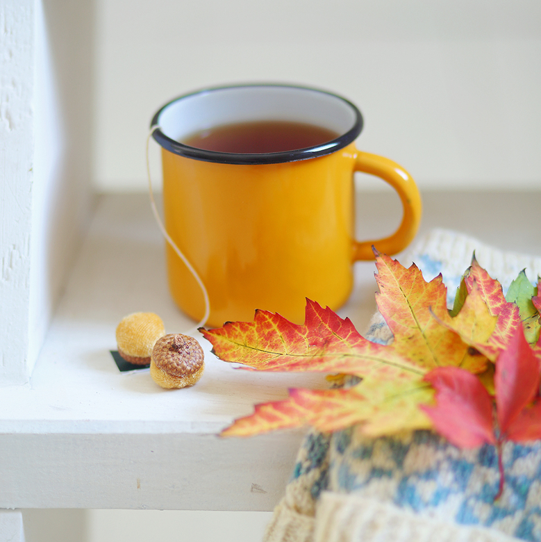 Кружка емальована гірчична 0,3л