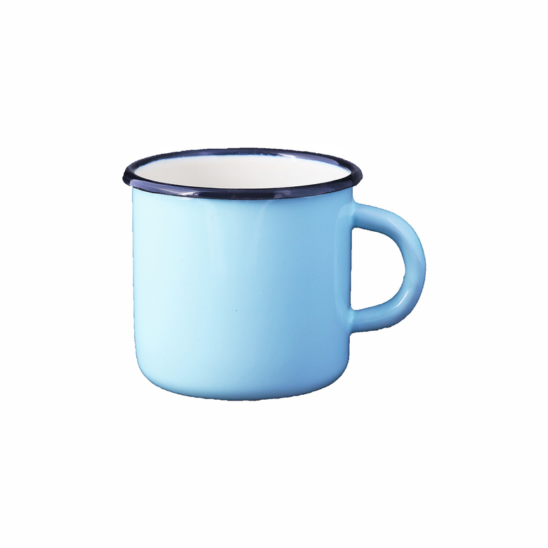 Кружка емальована м'ятна 0,3л