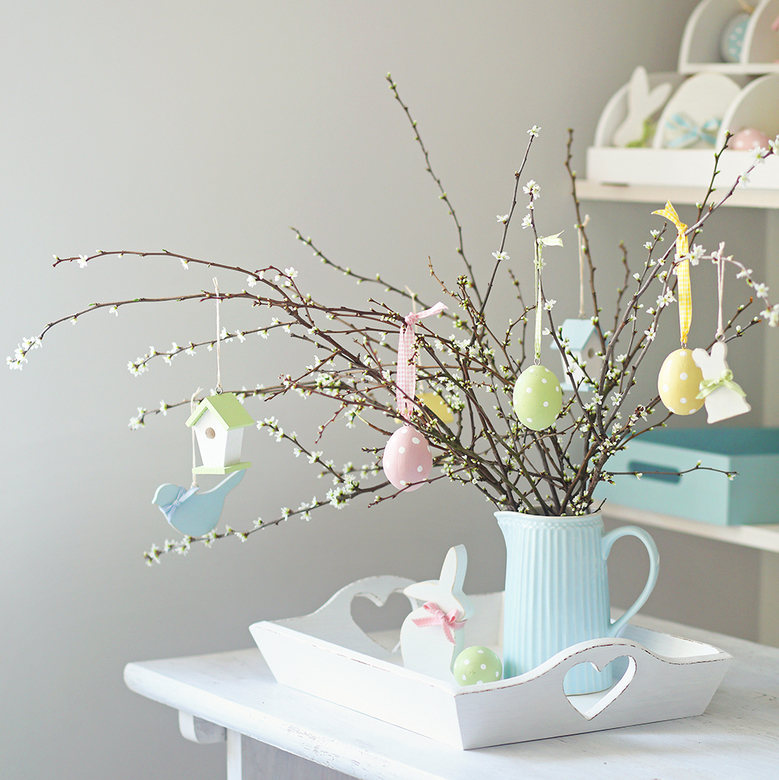 Підвіска дерев'яна "Пташка" голуба 10см DreamWood