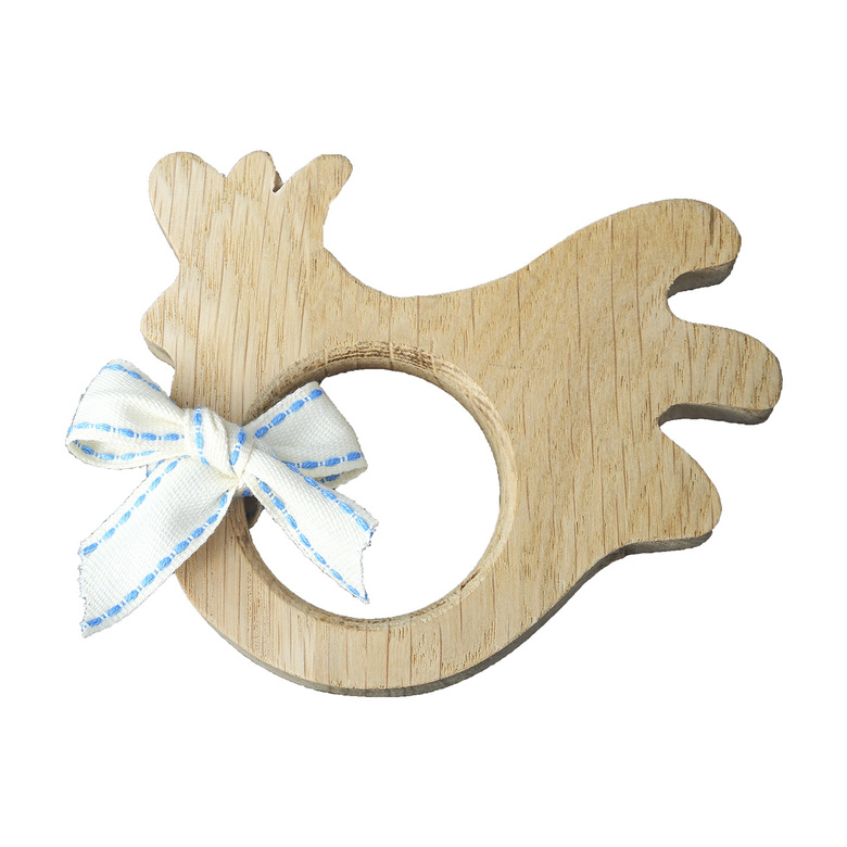 Підставка під яйце дубова "Курочка" 10см DreamWood