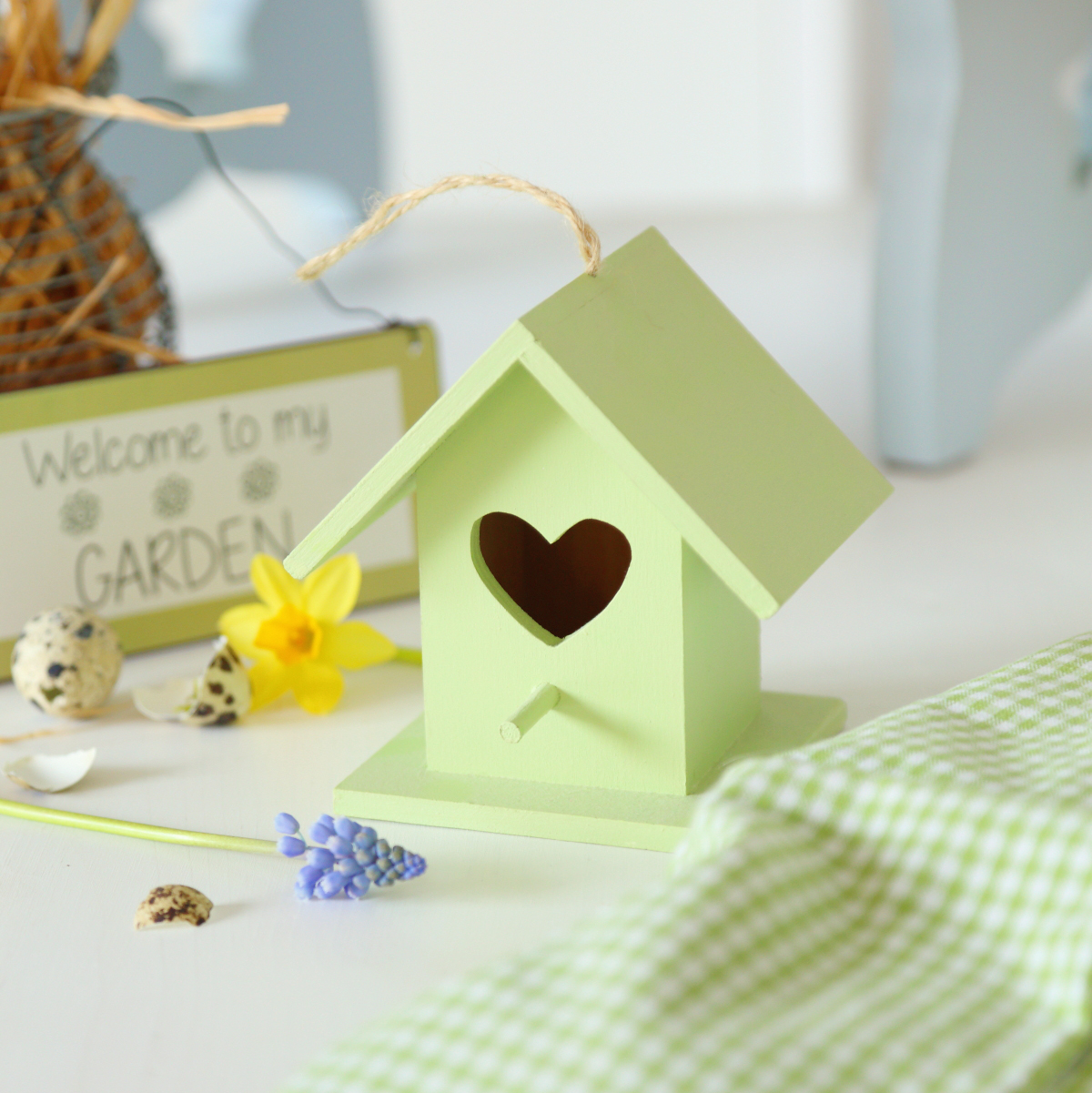 Шпаківня декоративна зелена 11см DreamWood