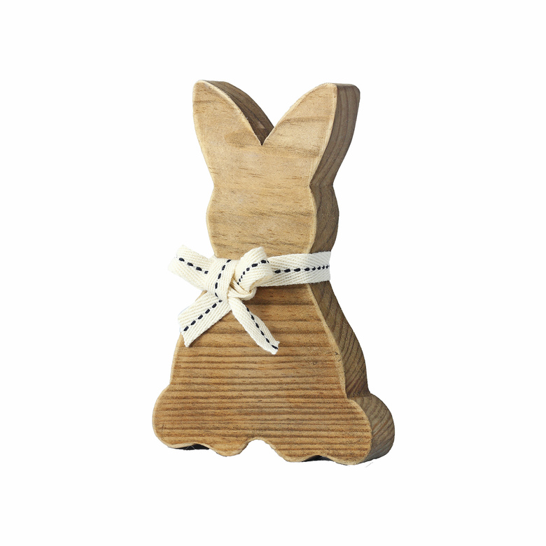 Фігурка дерев'яна зістарена "Зайчик" 13см DreamWood