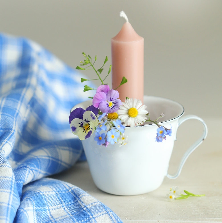 Кружка емальована біла 100мл Ib Laursen