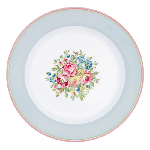 Тарілка фарфорова Franka Pale Blue 20,5см GreenGate