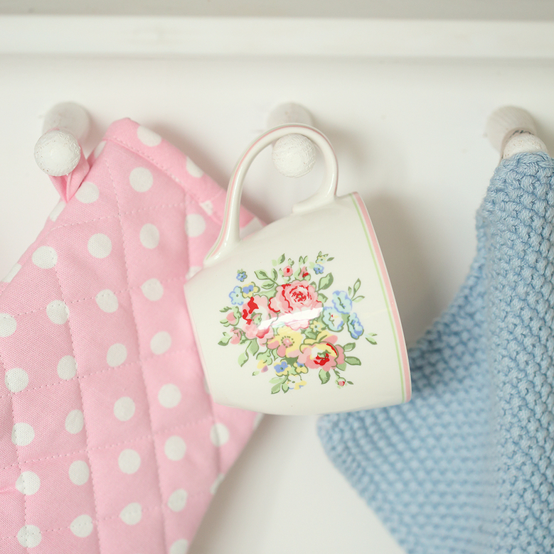 Чашка фарфорова 300мл Franka White GreenGate