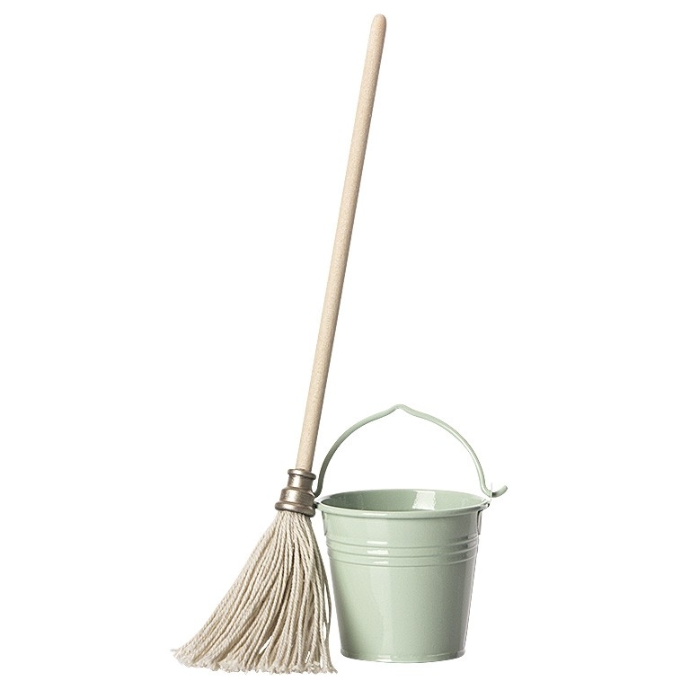 Відерко зі шваброю 23см Maileg