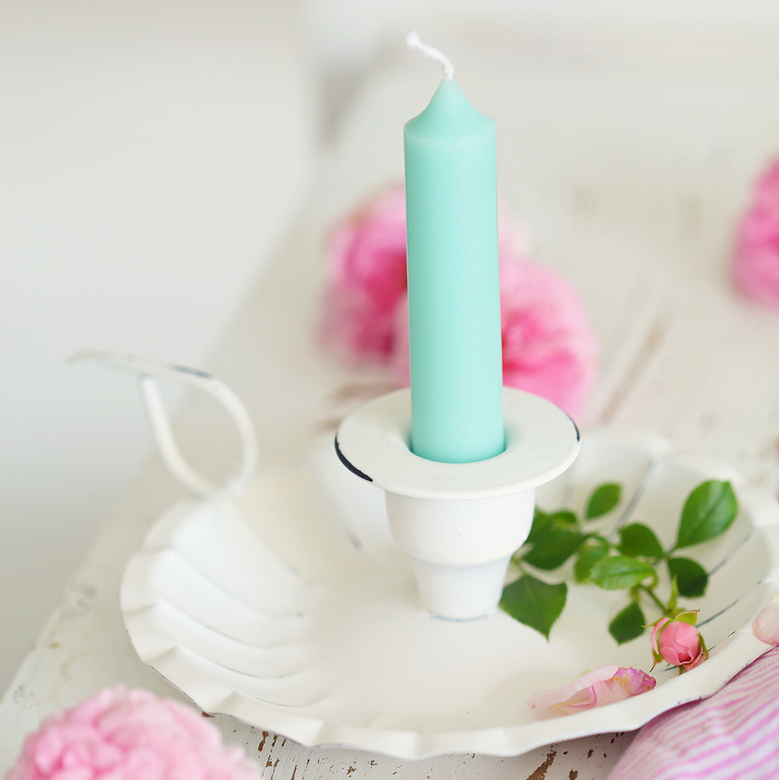 Свічка коротка 11см Mint Green Ib Laursen