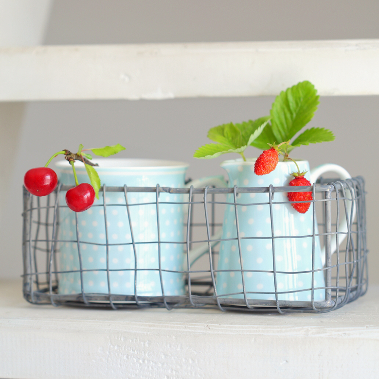 Корзинка 22см металева прямокутна Ib Laursen