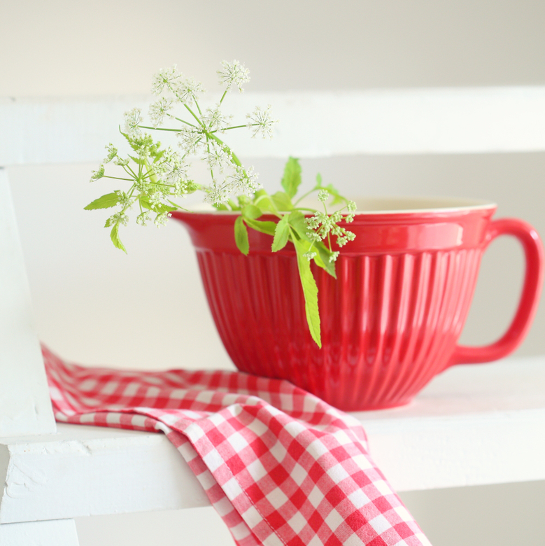 Чаша для тіста велика 18см Strawberry Red Ib Laursen