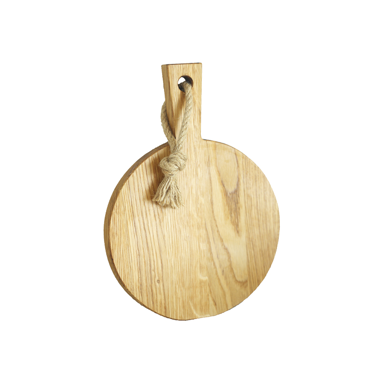 Доска разделочная из дуба круглая 19см DreamWood