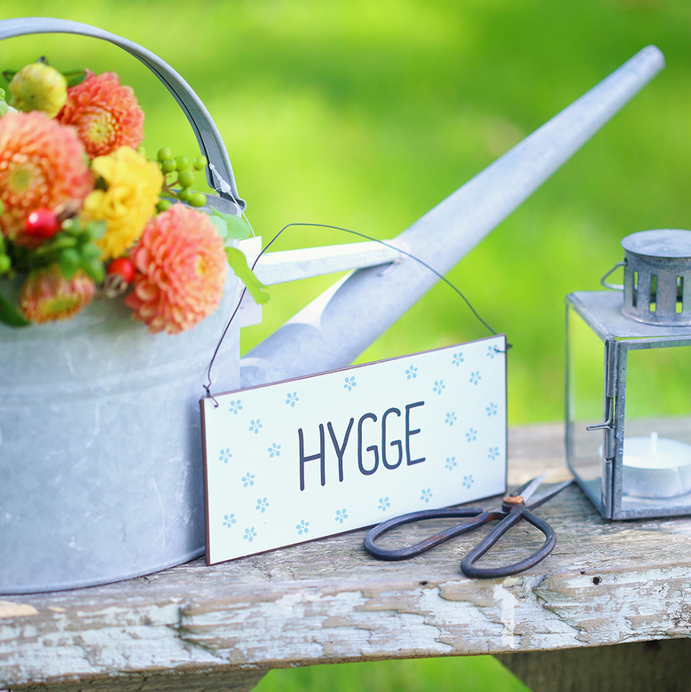 Табличка металева HYGGE біла Ib Laursen