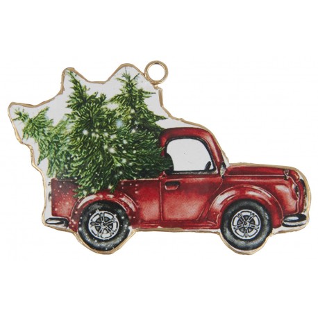 Підвіска ялинкова металева "Машинка" Ib Laursen