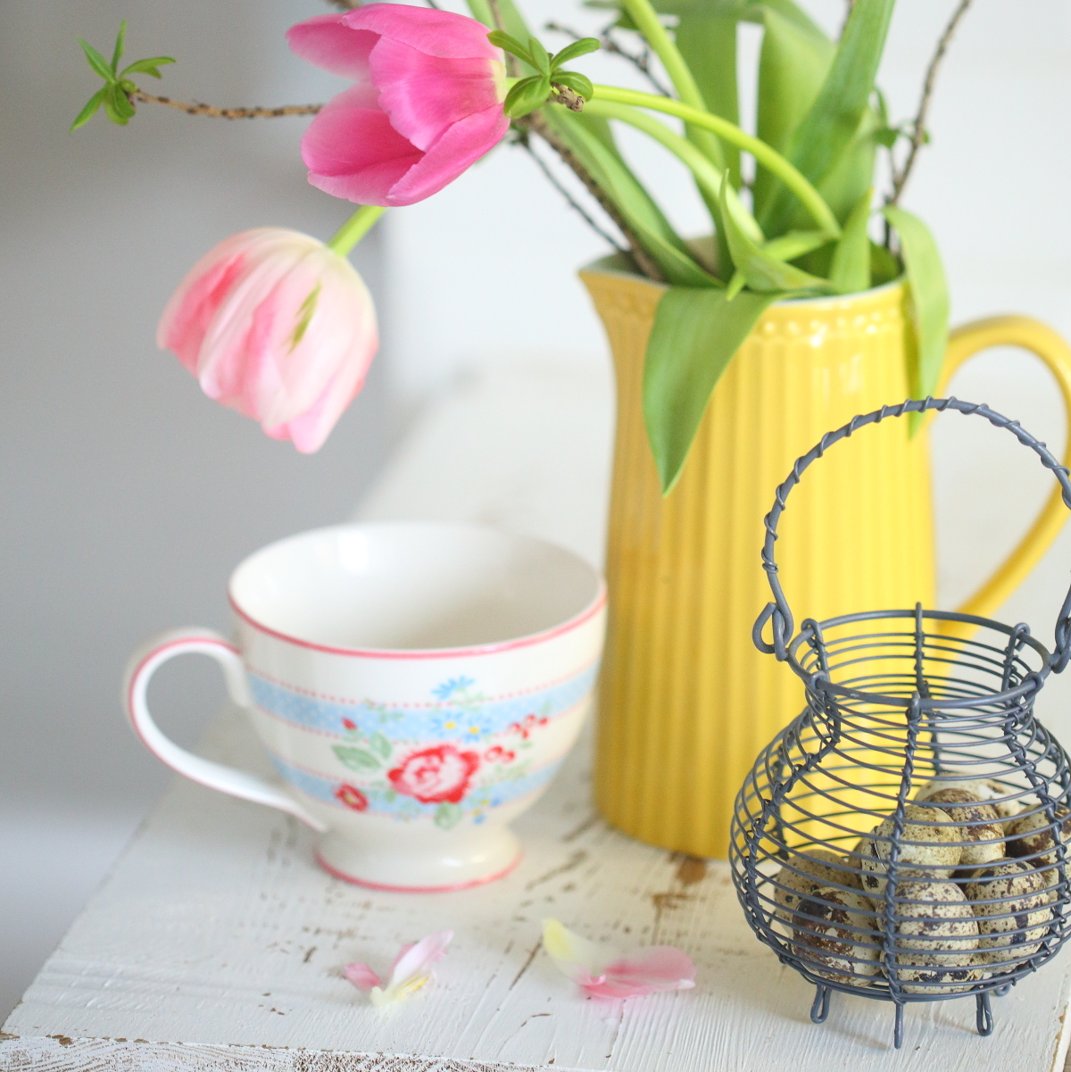 Глечик керамічний 1л Alice Honey Mustard GreenGate