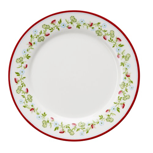 Тарілка фарфорова 20,5см Gloria White GreenGate