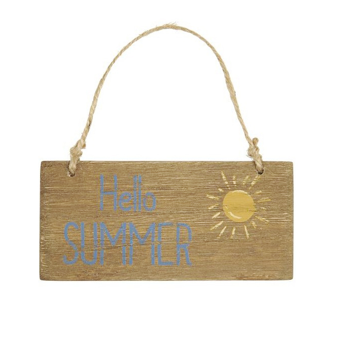 Табличка дерев'яна HELLO SUMMER Ib Laursen