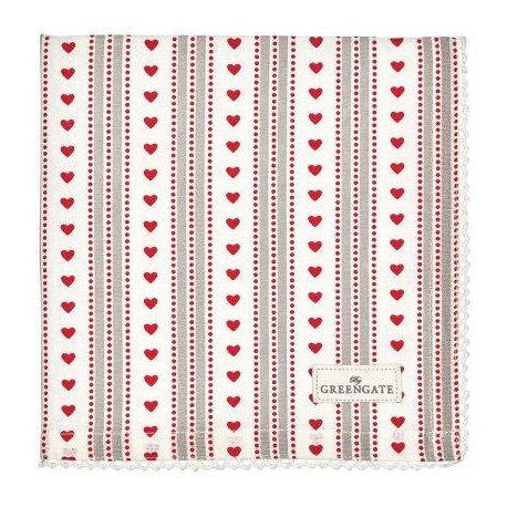 Серветка з мереживом 40х40см Micha Red GreenGate