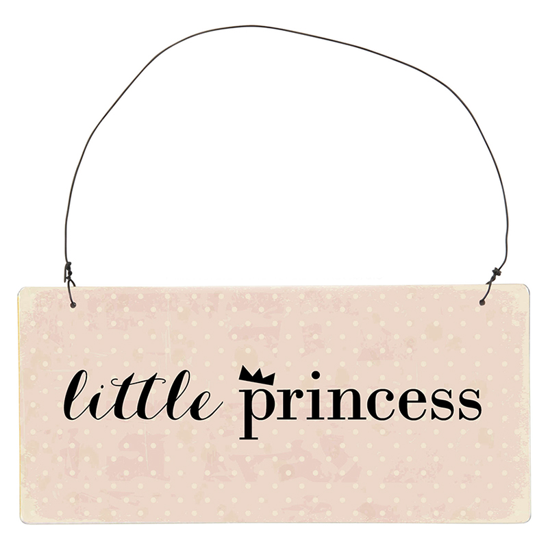 Табличка металева LITTLE PRINCESS 14см Ib Laursen