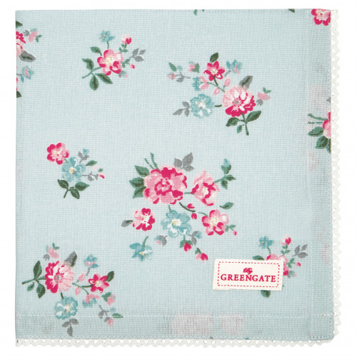 Серветка з мереживом 40х40см Sonia Pale Blue GreenGate