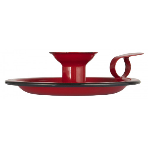 Підсвічник емальований червоний Ib Laursen