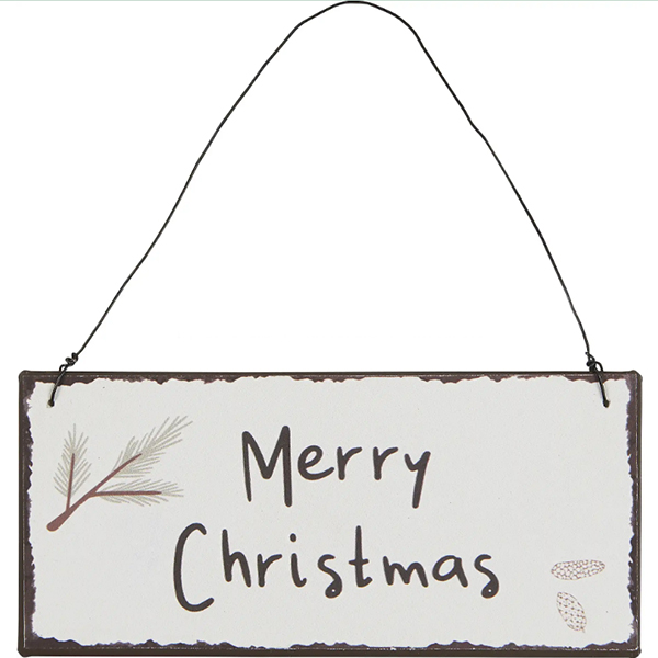 Табличка металева MERRY CHRISTMAS 2 Ib Laursen
