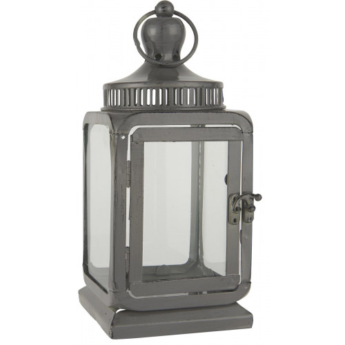 Ліхтар металевий 24см сірий Ib Laursen