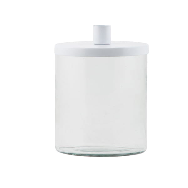 Підсвічник-банка з білою кришкою Ib Laursen