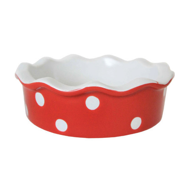 Форма для випічки червона в горох 12см Isabelle Rose