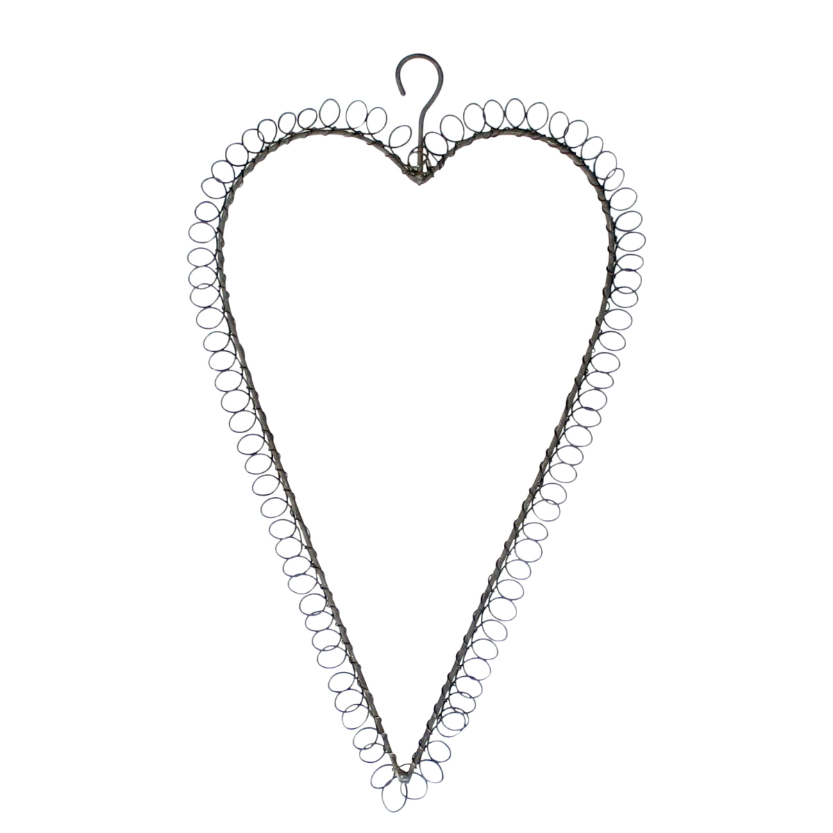 Підвіска металева "Серце" велике 28см Krasilnikoff