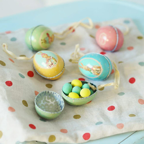 Підвіска "Великоднє яйце" 6см пастельне жовте Maileg