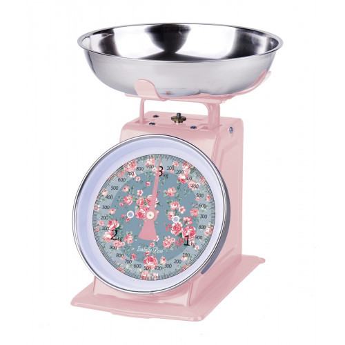Ваги кухонні 3кг Julia Pink Isabelle Rose