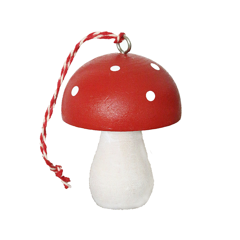 Підвіска "Мухомор" дерев'яна 5,5х7см DreamWood