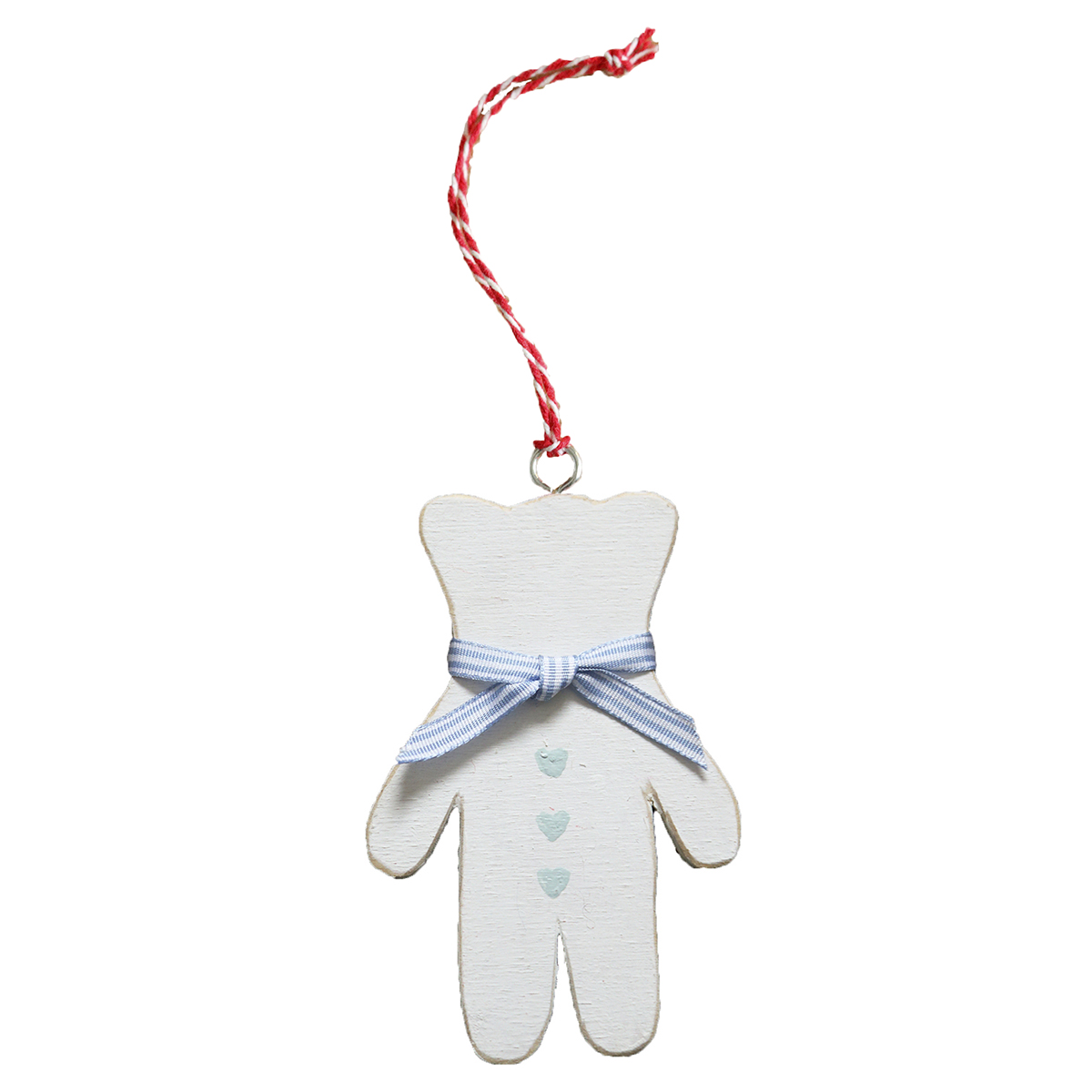 Підвіска ялинкова дерев'яна "Ведмедик" 9см DreamWood