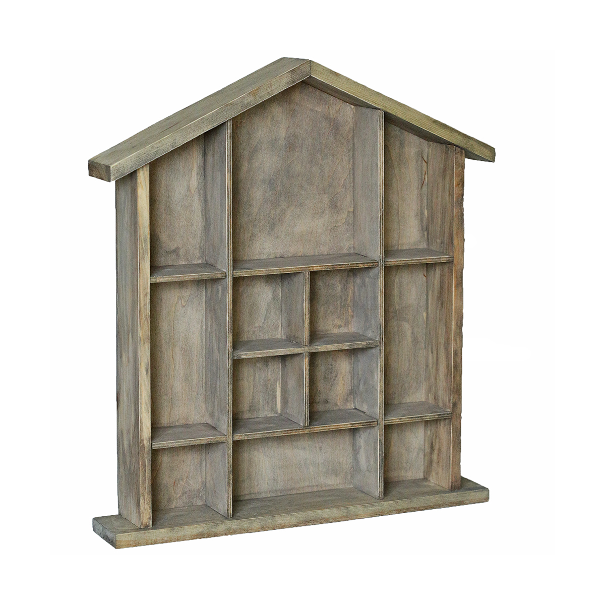 Поличка "Будиночок" дерев'яна 36х48см DreamWood