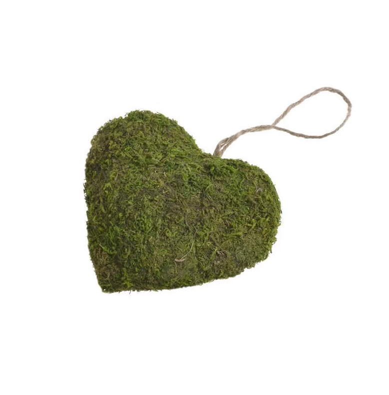 Підвіска "Серце" із моху 16см Canea