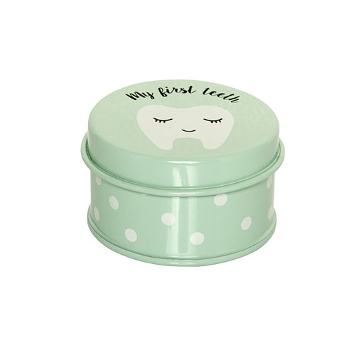 Шкатулка металева для першого зубчика 7см Bloomingville