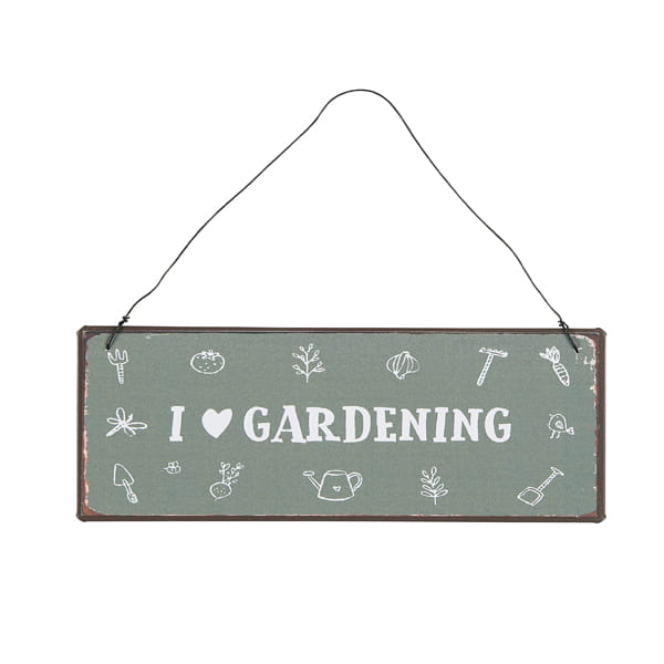 Табличка металева 7х15см GARDENING Ib Laursen