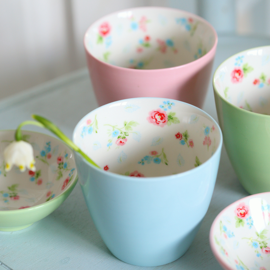 Стаканчик для латте фарфоровий 250мл Pale Pink Alma GreenGate